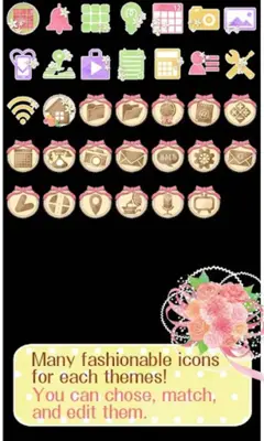 Simple Wallpaper Flower Wreath android App screenshot 0